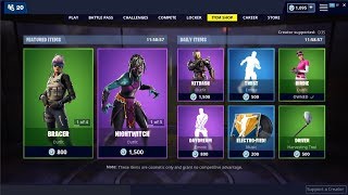 Nightwitch Skin & Daydream Emote Back! Fortnite Item Shop May 16, 2019