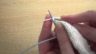 Вязание спицами варежки урок 5 knitting mittens