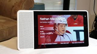 Lenovo Smart 8" Display with Google Assistant blogger review