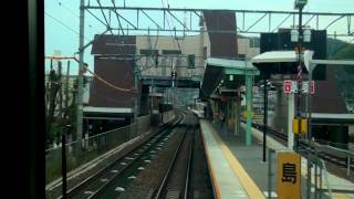 [前面展望]JR京都線 普通 京都駅→大阪駅(高槻駅より快速運転)