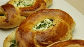 Recette de petit Turc à La Feta - Pogaca Pain Fourré