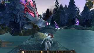 World Of Warcraft Warlords of Draenor Beta Female Draenei Emotes (Updated models)
