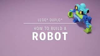How to Build a Robot - LEGO DUPLO - DIY Stop Motion