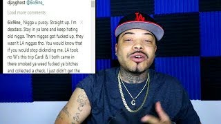 6ix9ine And DJ Ghost Beef Over IG Post