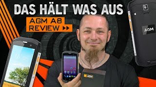 AGM A8 ? Das Smartphone hält was aus [Review, Technik, German, Deutsch]