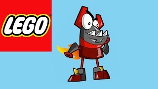 How to Build LEGO Mixels Shuff & Zorch Mix (1) - Stop Motion | Bricks and Clay Play