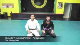 BJJ Technique: The Marcy Choke with Ricardo Franjinha