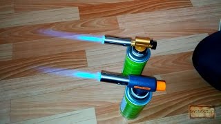 Сравнительный тест двух газовых горелок из Китая (aliexpress)