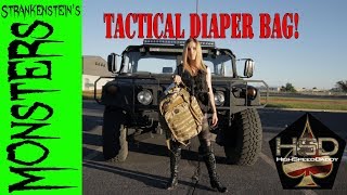Tactical Diaper Bag! for cool dads! High Speed Daddy