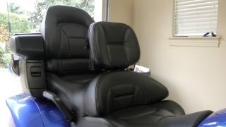 Install Utopia Backrest On Honda Goldwing GL1800 (OLD VIDEO)