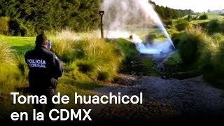 Toma de huachicol en la CDMX - Huachicoleros - En Punto con Denise Maerker