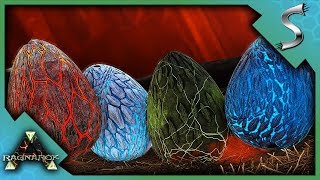 HATCHING FOUR MAX LEVEL WYVERN EGGS! - Ark: Survival Evolved [Cluster E80]