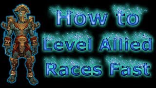 WoW: How to level Allied Races as Fast as Possible (Heritage Armor)