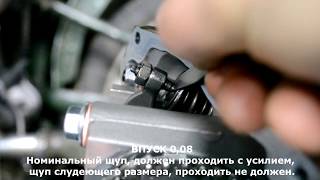 Регулировка клапанов на питбайке двигатель Zongshen 190cc