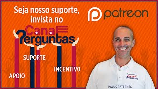 Seja nosso suporte, invista no Canal Perguntas - Patreon