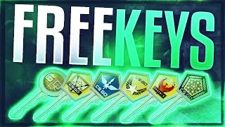 HOW TO GET FREE KEYS IN CSGO (FREE CSGO KEYS)
