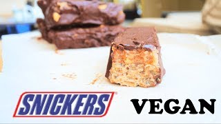 SNICKERS VEGAN - Recette Healthy