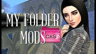 THE SIMS 4 | МОЯ ПАПКА MODS  | ЗИМНИЙ ЛУК