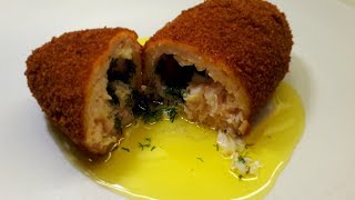 КОТЛЕТА ПО-КИЕВСКИ. Рецепт и Пошаговая Технология Приготовления.Блюда из Курицы.