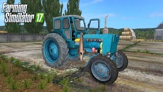 МОД ТРАКТОР Т-40М + КУН V1.0 ДЛЯ FARMING SIMULATOR 2017