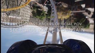 West Coast Racers POV (Official) - Six Flags Magic Mountain