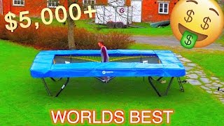 Most Expensive Backyard Trampoline! [Crazy Flips]