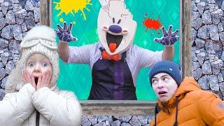 МОРОЖЕНЩИК ICE SCREAM ПРЯТКИ ДИМА И СОФИЯ УБЕГАЮТ ОТ МОНСТРА