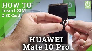 HUAWEI Mate 10 Pro INSERT SIM / Nano SIM Card Slo