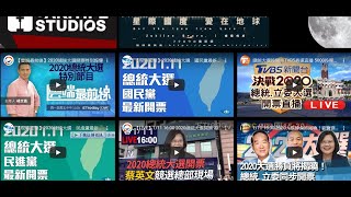 TIT.tv【2020 台灣總統大選 Live】1.11 開票之夜紀錄 : 七點新聞 | 完整公開 | 源頭新聞網 | 新世界媒體 | 米拉 | 星際國度 | 祝福 ! 幸福的到來 !