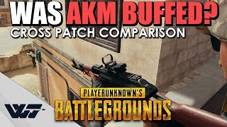 TEST: Was the AKM BUFFED in last patch? Let's find out. - PUBG