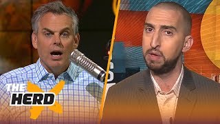 Nick Wright on why Boston makes sense for LeBron, yet Lakers still have a chance | NBA | THE HERD