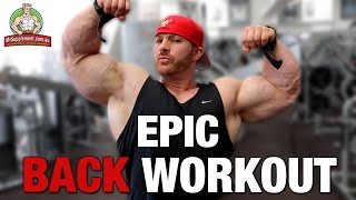 FLEX LEWIS' EPIC BACK WORKOUT!