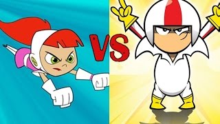 Сорвиголова Кик Бутовски против Атомной Бетти – Кик Бутовски VS. Бетти-Молния - Мульт СУПЕР!