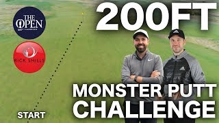 200FT MONSTER GOLF PUTT CHALLENGE - 0.002% CHANCE OF HOLING