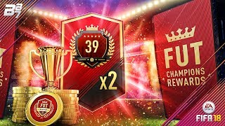 TOP 100 FUT CHAMPIONS REWARDS! 2x ULTIMATE TOTW PACKS! | FIFA 18 ULTIMATE TEAM