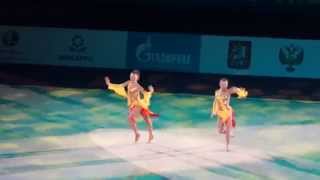 Показательные выступление гимнасток из Словении