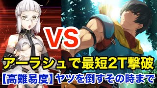 【FGO】アーラシュが流星二条で撃破する：高難易度2ターン攻略「ヤツを倒すその時まで」【救え！ アマゾネス･ドットコム ～CEOクライシス2020～】