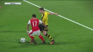 PES 2017 BV Borussia 09 Dortmund vs Arsenal Semifinals 2nd Leg C1 Gameplay PS4 HD