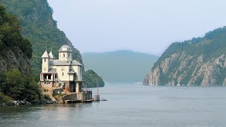 Passing through the Iron Gates of the Danube River