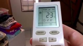 AR CONDICIONADO GREE #1 Como usar o CONTROLE REMOTO-Parte 1