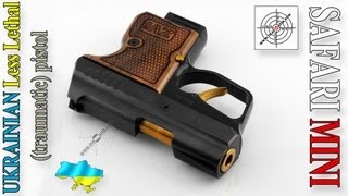 Травматический пистолет САФАРИ МИНИ. Less Lethal pistol SAFARI MINI.