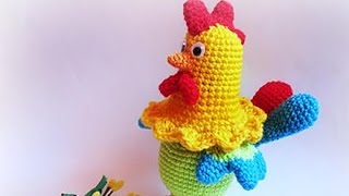 Амигуруми: схема Петуха. Игрушки вязаные крючком! Free crochet patterns. Free crochet patterns.