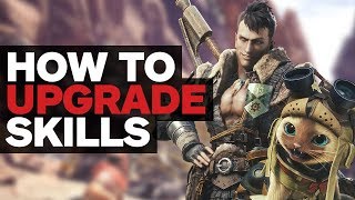 Monster Hunter World - How to Upgrade Armor Skills