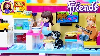 Lego Friends Custom Studio Apartment from Renovated Performance School DIY Craft Kids Toys