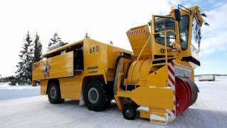 World's largest snow blower HD
