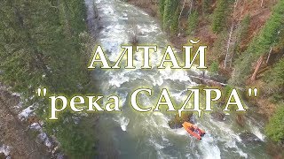 Моторная лодка на горной реке! Страха нет. Да куда они лезут, думают им все можно! АЛТАЙ, река САДРА