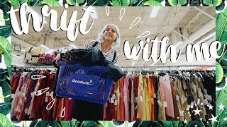 Come Thrift With Me | Under $10 Goodwill Try On Thrift Haul