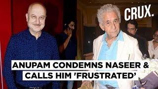 Anupam Kher Slams Naseeruddin Shah’s ‘Clown Jibe’ With ‘Substance Abuse’ Retort