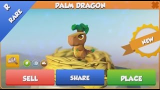 ❤ How to breed PALM dragon. Dragon mania legends. RARE PALM Dragon hatched