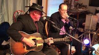 Legendary Blues harpist Jerry Portnoy and Guitarist Brother Phil at Schulenburg Studio